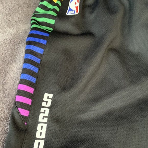 NWT Nike NBA Denver Nuggets City Edition Warm Up Pants Size XXL RARE! - Picture 2 of 7